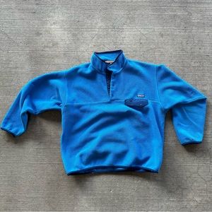 vintage blue patagonia synchilla